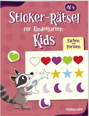 Sticker-Rätsel für Kindergarten-Kids - Farben und Formen Christine Thau 9783788645205