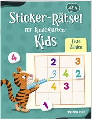 Sticker-Rätsel für Kindergarten-Kids - Erste Zahlen Christine Thau 9783788645212