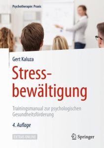 Stressbewältigung Kaluza, Gert 9783662556375
