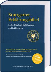 Stuttgarter Erklärungsbibel 2023 Beate Ego/Ulrich Heckel/Christoph Rösel 9783438033338