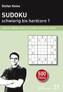 Sudoku - schwierig bis hardcore 1 Stefan Heine 9783939940302