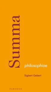 Summa philosophiae Gebert, Sigbert 9783968240299