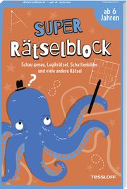 Super Rätselblock ab 6 Jahren presse service Stefan Heine 9783788645069