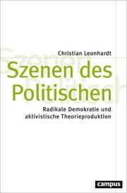 Szenen des Politischen Leonhardt, Christian 9783593519753