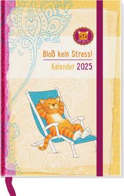 Taschenkalender 2025: Om-Katze: Bloß kein Stress! Manneh, Lisa 4260308345203