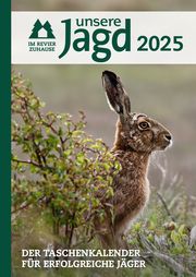 Taschenkalender Unsere Jagd 2025  9783840485718