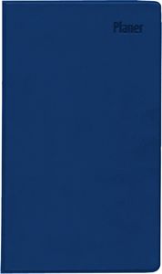 Taschenplaner blau 2025 - Bürokalender 9,5x16 cm - 32 Seiten - 1 Monat auf 2 Seiten - separates Adressheft - faltbar - Notizheft - 520-1015  4006928025619