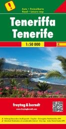 Teneriffa, Autokarte 1:50.000, freytag & berndt freytag & berndt 9783707910612