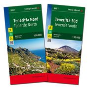 Teneriffa, Wanderkarten-Set 1:50.000, freytag & berndt freytag & berndt 9783707922981