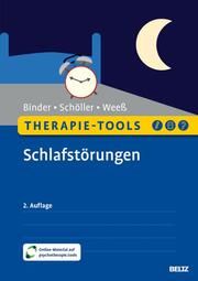 Therapie-Tools Schlafstörungen Binder, Ralf/Schöller, Florian/Weeß, Hans-Günter 9783621291927