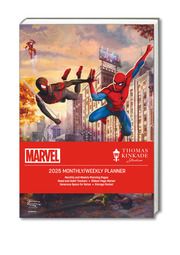 Thomas Kinkade Studios: Marvel - Monats- und Wochenplaner 2025  9781524893248