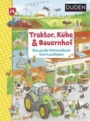 Traktor, Kühe & Bauernhof: Das große Wimmelbuch vom Landleben Braun, Christina 9783737336383