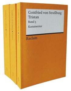 Tristan 1-3 Gottfried von Straßburg 9783150300572