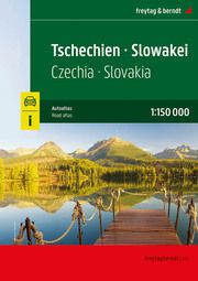 Tschechien - Slowakei, Autoatlas 1:150.000, freytag & berndt freytag & berndt 9783707921823