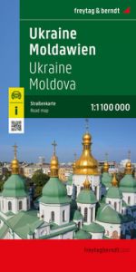 Ukraine - Moldawien, Straßenkarte 1:1.000.000, freytag & berndt freytag & berndt 9783707922257