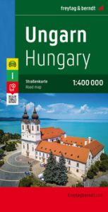Ungarn, Autokarte 1:400.000, freytag & berndt freytag & berndt 9783707901856