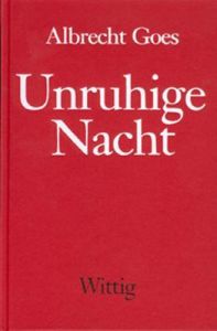 Unruhige Nacht Goes, Albrecht 9783804843318