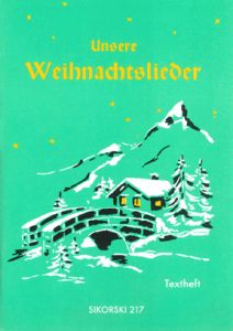 Unsere Weihnachtslieder Gerd Werner 9783920880099