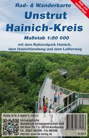 Unstrut-Hainich-Kreis KKV Kartographische Kommunale Verlagsgesellschaft mbH 9783869731803