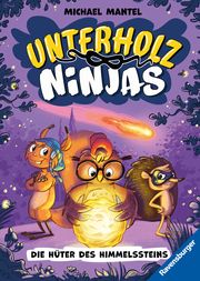 Unterholz-Ninjas, Band 2: Die Hüter des Himmelssteins - tierisch witziges Kinderbuch ab 8 Jahre über mutige Waldtiere Mantel, Michael 9783473405251