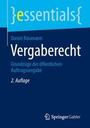 Vergaberecht Naumann, Daniel 9783658370046