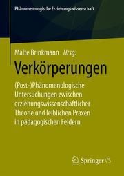 Verkörperungen Malte Brinkmann 9783658274900