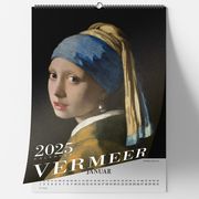 Vermeer. Wandkalender 2025 Vermeer, Johannes 9783968491608