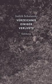 Verzeichnis einiger Verluste Schalansky, Judith 9783518470787