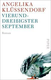 Vierunddreißigster September Klüssendorf, Angelika 9783492319270