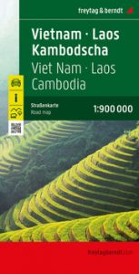 Vietnam - Laos - Kambodscha, Straßenkarte 1:900.000, freytag & berndt  9783707913781