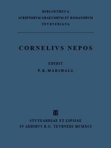 Vitae cum fragmentis Nepos, Cornelius 9783598719592