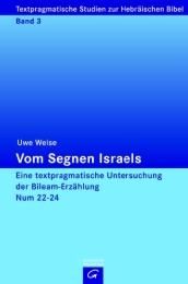 Vom Segnen Israels Weise, Uwe 9783579054469