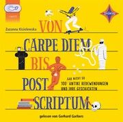 Von Carpe Diem bis Post Scriptum Kisielewska, Zuzanna 9783966320740