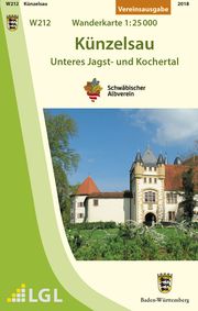 W212 Künzelsau - Unteres Jagst- und Kochertal Schwäbischer Albverein e V 9783920801971