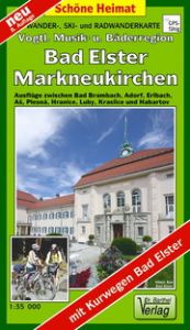 Wander-, Ski- und Radwanderkarte Vogtländische Musik- und Bäderregion, Bad Elster, Markneukirchen  9783895910210