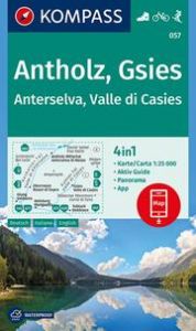 Wanderkarte 057 Antholz, Gsies, Anterselva, Valle di Casies KOMPASS-Karten GmbH 9783990446218