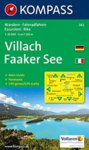 Wanderkarte 062 Villach, Faaker See  9783854917045