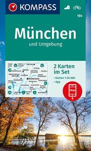 Wanderkarte 184 München und Umgebung  9783991210290