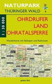 Wanderkarte 4 Ohrdrufer Land Ohratalsperre  9783866363342