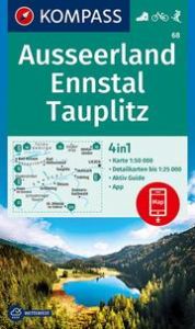 Wanderkarte 68 Ausseerland, Ennstal, Tauplitz KOMPASS-Karten GmbH 9783990446614