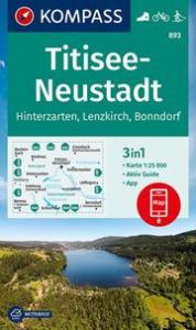 Wanderkarte 893 Titisee-Neustadt KOMPASS-Karten GmbH 9783991210610