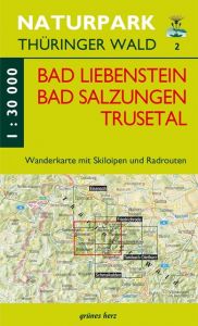Wanderkarte Bad Liebenstein, Bad Salzungen, Trusetal  9783866363021