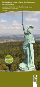 Wanderkarte Lippe - Land des Hermann - Hermannsland Teutoburger-Wald-Verband e V/Lippischer Heimatbund e V 9783897106192