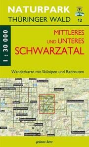 Wanderkarte Mittleres/Unteres Schwarzatal  9783866363397