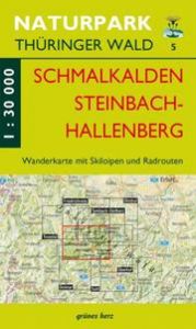 Wanderkarte Schmalkalden und Steinbach-Hallenberg  9783866363052