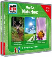 WAS IST WAS 3-CD Hörspielbox. Große Naturbox Tessloff Verlag Ragnar Tessloff GmbH & Co KG 9783788670382