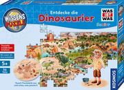 Was ist was Junior - Wissenspuzzle: Entdecke die Dinosaurier  4002051682873