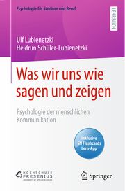 Was wir uns wie sagen und zeigen Lubienetzki, Ulf/Schüler-Lubienetzki, Heidrun 9783662618264