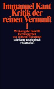 Werkausgabe 3/4 Kant, Immanuel 9783518276556