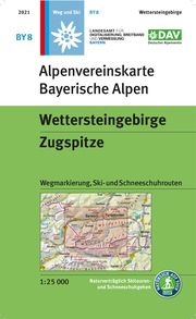 Wettersteingebirge, Zugspitze Deutscher Alpenverein e V/Landesamt für Digitalisierung Breitband und  9783948256098